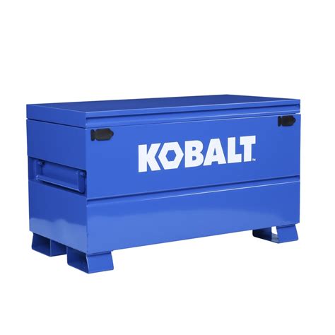 4 metal job site box|kobalt jobsite storage box.